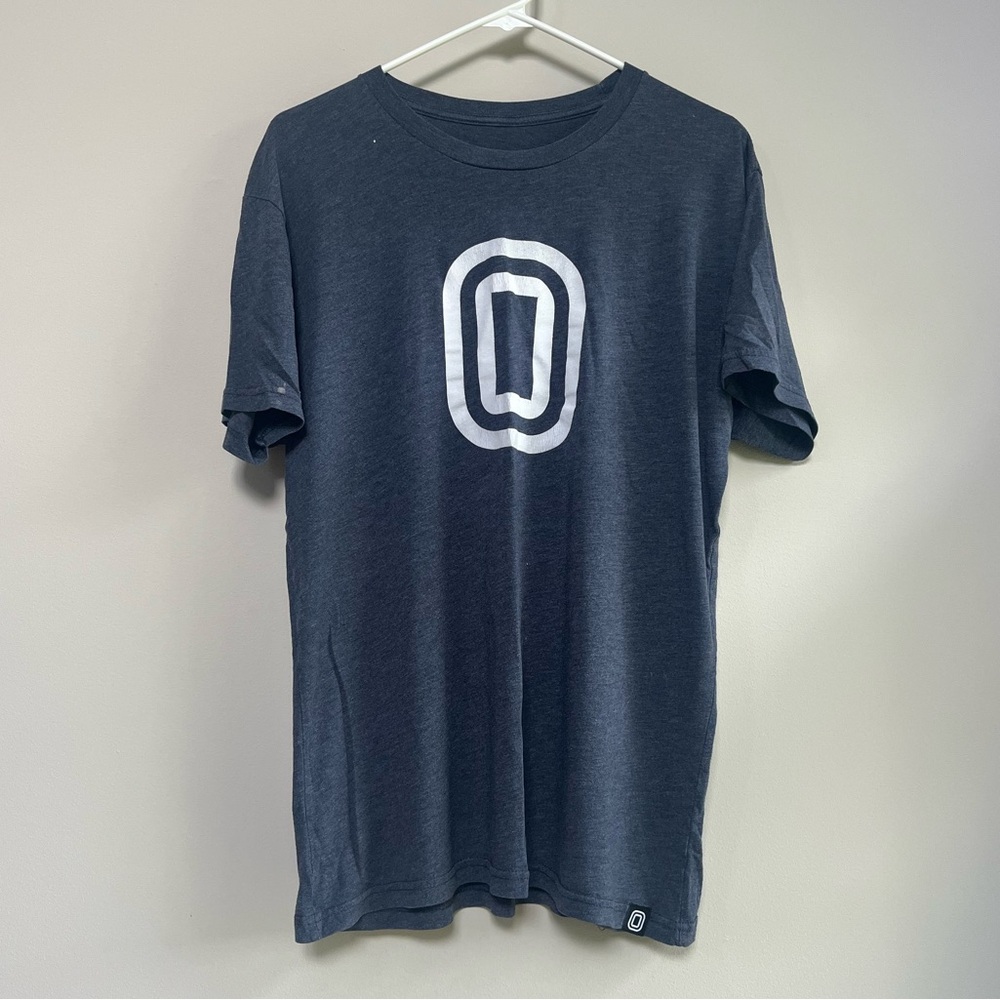 Overtime Charcoal Grey Short Sleeve Tshirt Large (L)